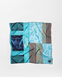 Versace - Printed Silk Twill Scarf 90 Cm - Lyst