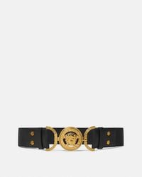 Versace - Medusa '95 Leather Belt 4 Cm - Lyst