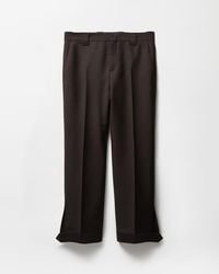 Versace - Wool-Mohair Regular Formal Pants - Lyst