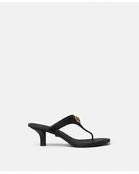 Versace - Alia Rubber Thong Sandals 55 Mm - Lyst