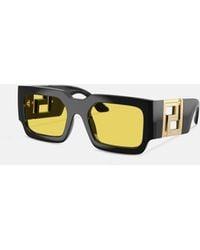 Versace - Greca Maxi Glasses - Lyst