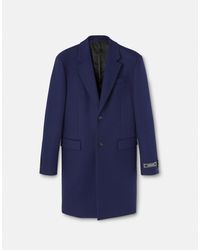 Versace - Cashmere-blend Long Coat - Lyst
