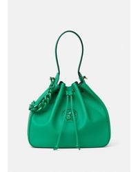 Versace La Medusa Bucket Bag - Green