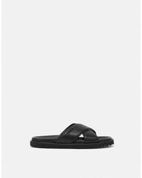 Versace - Leather Sandals - Lyst