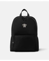 Versace - La Medusa Nylon Backpack - Lyst