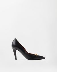 Versace - Clelia Nappa Pumps 90 Mm - Lyst