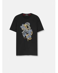 Versace - Embroidered Chinese New Year T-Shirt - Lyst