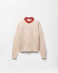 Versace - Crewneck Wool & Cashmere Sweater - Lyst