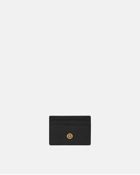 Versace - Medusa Biggie Leather Card Holder - Lyst