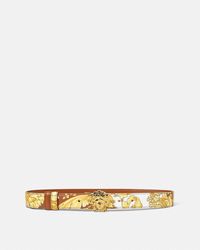 Versace - Barocco La Medusa Reversible Belt 1.6" - Lyst