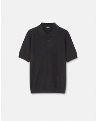 Versace - Barocco Knit Polo Shirt - Lyst