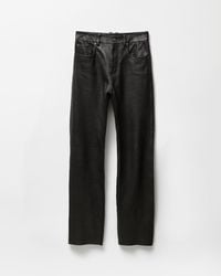 Versace - Leather Pants - Lyst