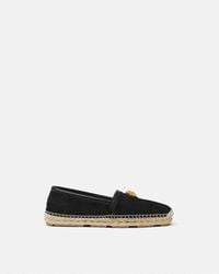Versace - La Medusa Espadrilles En Daim - Lyst