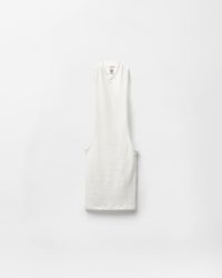 Versace - Embroidered Stretch Cotton-Jersey Tank Mini Dress - Lyst