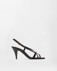 Versace - Valentina Satin Sandals 80 Mm - Lyst