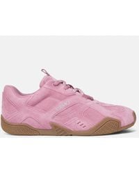 Versace - Galaxia Suede Sneakers - Lyst