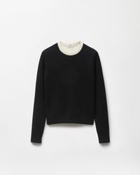 Versace - Crewneck Wool & Cashmere Sweater - Lyst