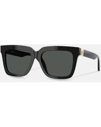 Versace - Medusa Plaque Sunglasses - Lyst