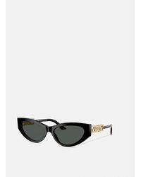 Versace - Greca Strass Cat-eye Sunglasses - Lyst