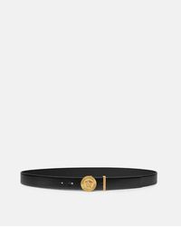 Versace - Medusa Biggie Leather Belt - Lyst