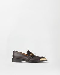 Versace - Primo Loafer Aus Leder - Lyst