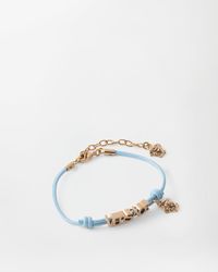 Versace - Bracelet En Cuir - Lyst