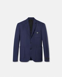 Versace - Wollblazer - Lyst