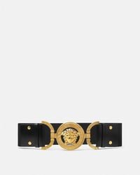 Versace - Medusa '95 Leather Belt 6 Cm - Lyst
