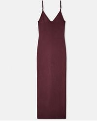 Versace - Viscose Knit Midi Dress - Lyst