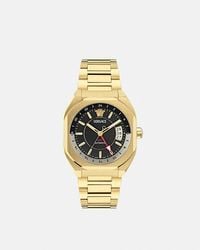 Versace - V-Contempo Gmt Bracelet Watch, 40Mm - Lyst