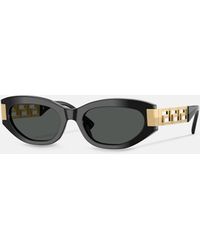Versace - Greca Lunettes De Soleil Ail-De-Chat - Lyst