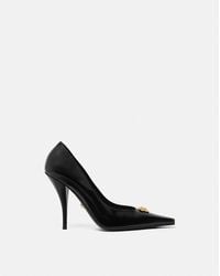 Versace - Leather Heeled Shoes - Lyst