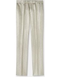 Versace - Viscose-Lurex Formal Pants - Lyst