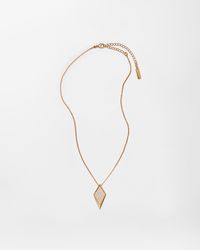 Versace - Blade Crystal Necklace - Lyst