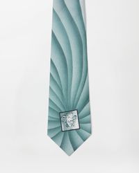 Versace - Printed Silk Twill Tie - Lyst