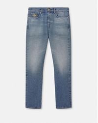 Versace - Jeans Con Vestibilità Regular Medusa Biggie - Lyst