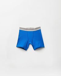 Versace - Ribbed Cotton-Jersey Trunks - Lyst