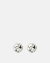 Versace - Nautical Medusa Sphere Earrings - Lyst