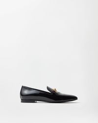 Versace - Gala Patent Slippers - Lyst