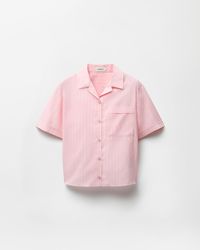 Versace - Jacquard Cotton-Silk Shirt - Lyst