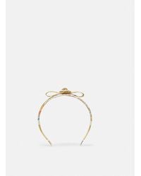 Versace - Diadema Underwater Barocco Gianni Ribbon - Lyst