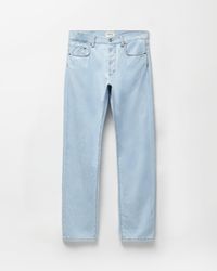 Versace - Straight Chambray Jeans - Lyst