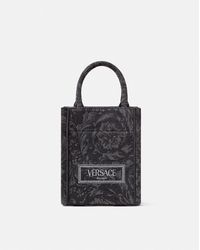 Versace - Barocco Athena Mini Tote Bag - Lyst