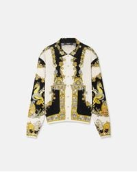 Versace - Shirt With 'Coral Theatre' Print - Lyst