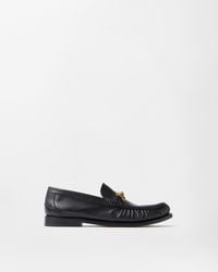 Versace - Adrian Leather Loafers - Lyst
