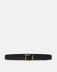 Versace - Barocco Leather Belt 1.2" - Lyst
