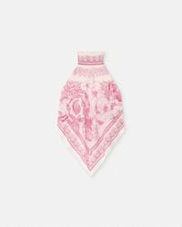 Versace - Top De Playa Underwater Barocco Con Fular - Lyst