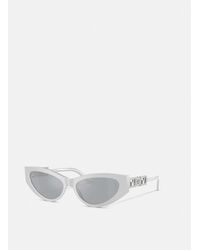 Versace - Greca Strass Cat-eye Sunglasses - Lyst