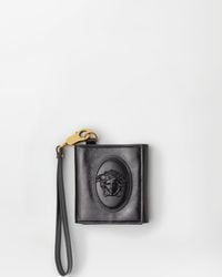 Versace - Roomy Leather Wallet - Lyst