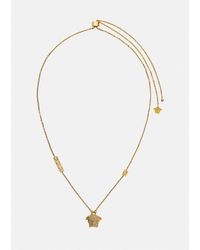 Versace Puka Shell Necklace in Metallic - Lyst
